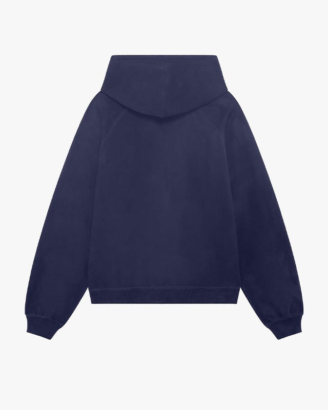 Hoodie zippé Satin signature