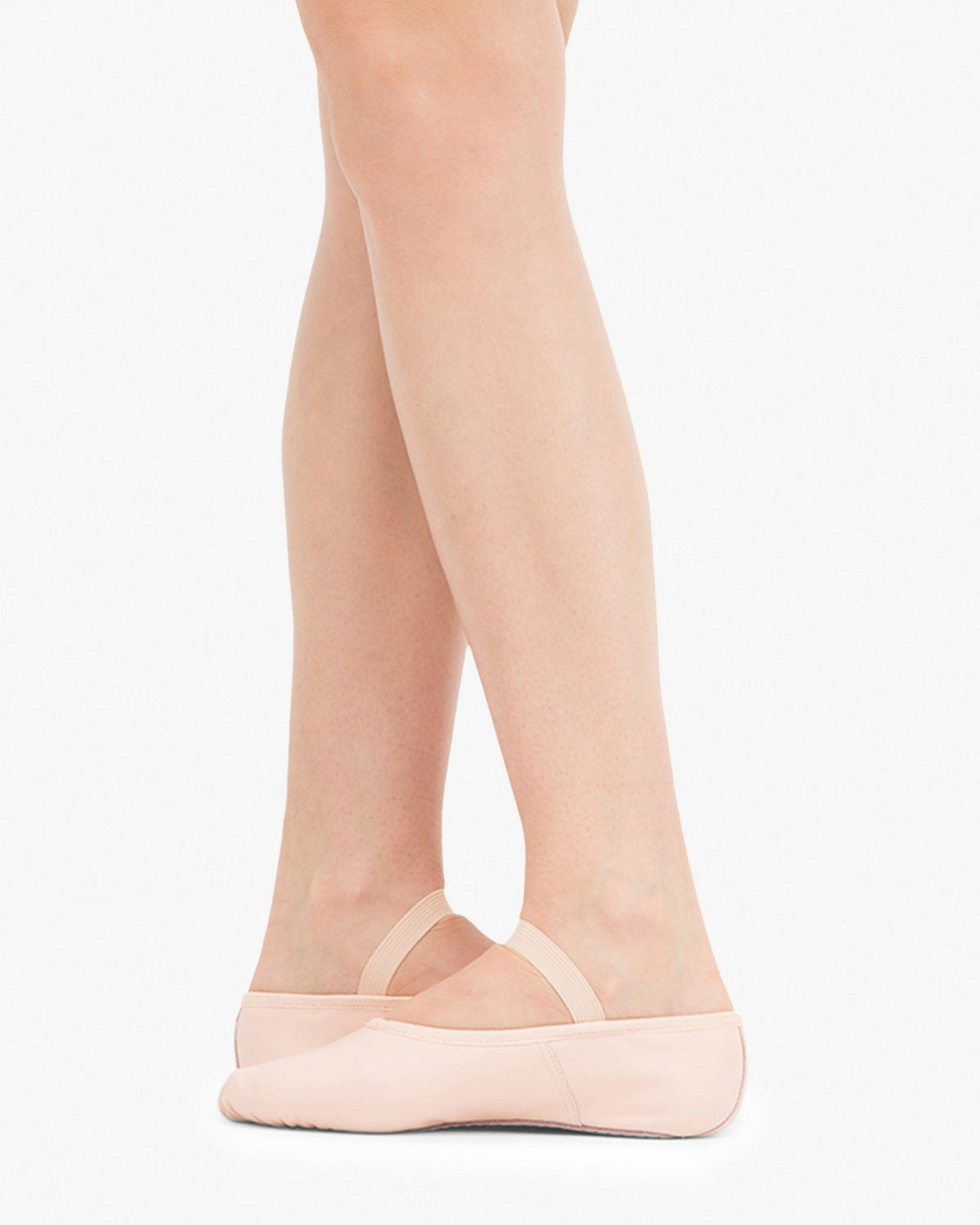 Demi-Pointes - semelle entière/ cuir