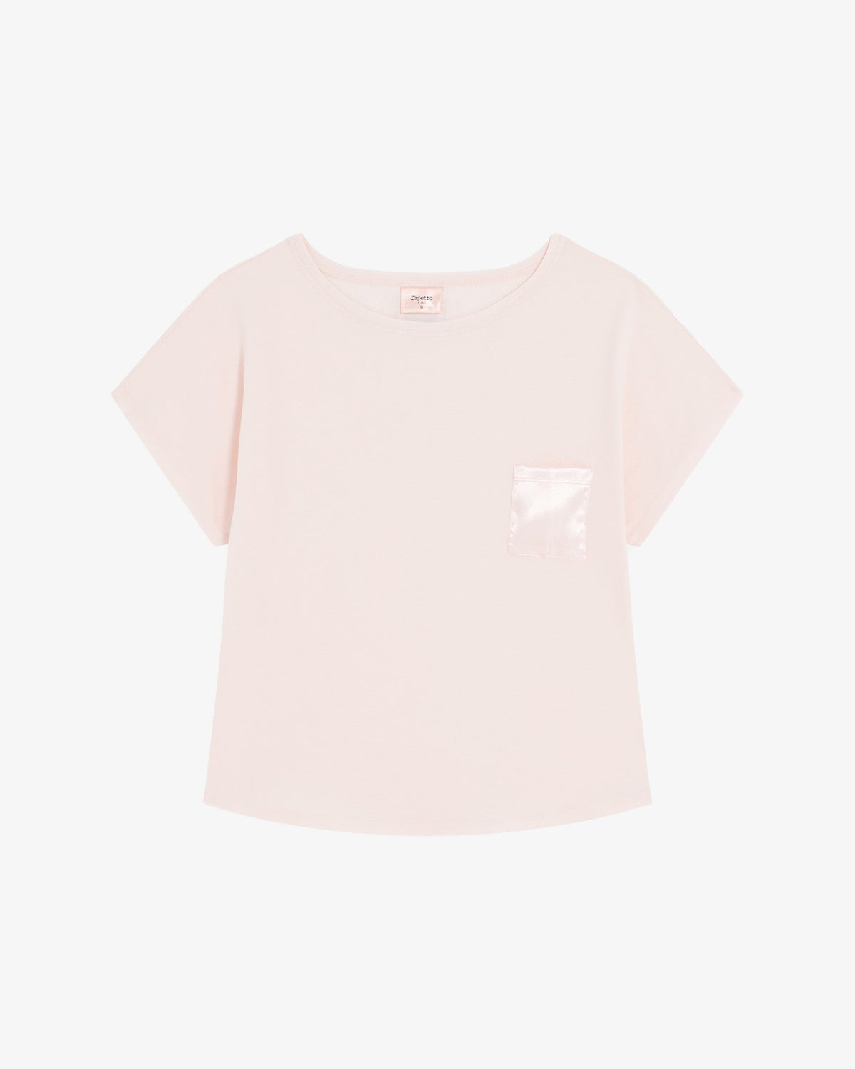Tee oversize Satin signature