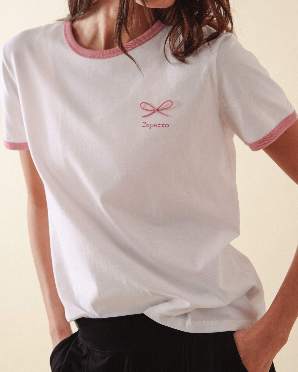 Tee bicolore Repetto