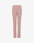 Pantalon en maille côtelée