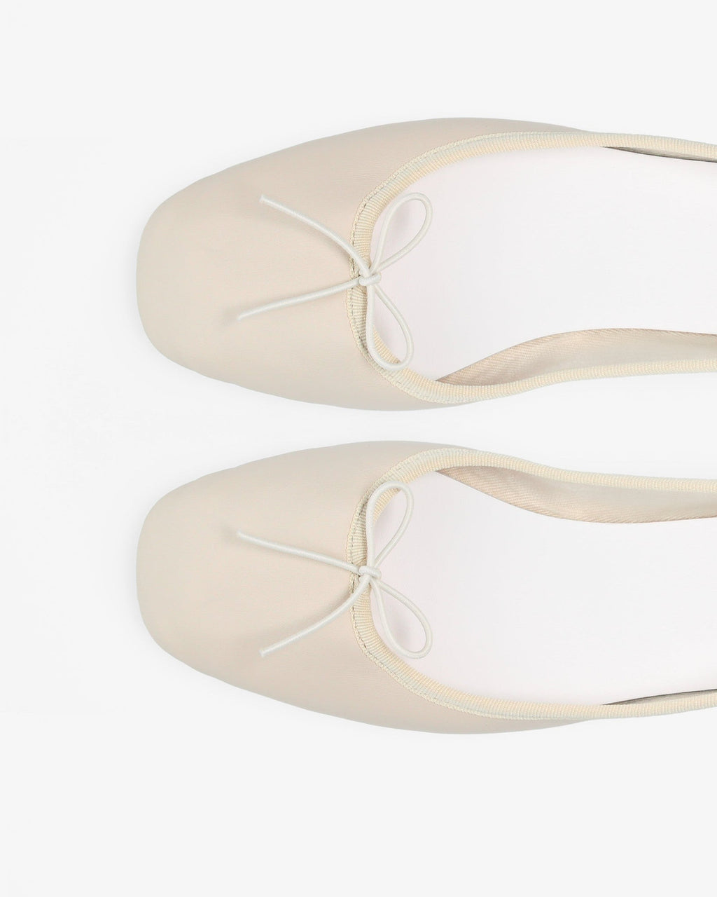 Ballerines Garance - bout carré - Semelle Gomme