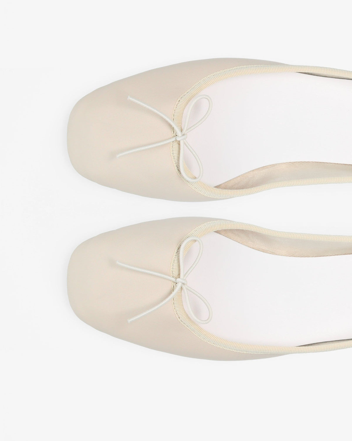 Ballerines Garance - bout carré - Semelle Gomme