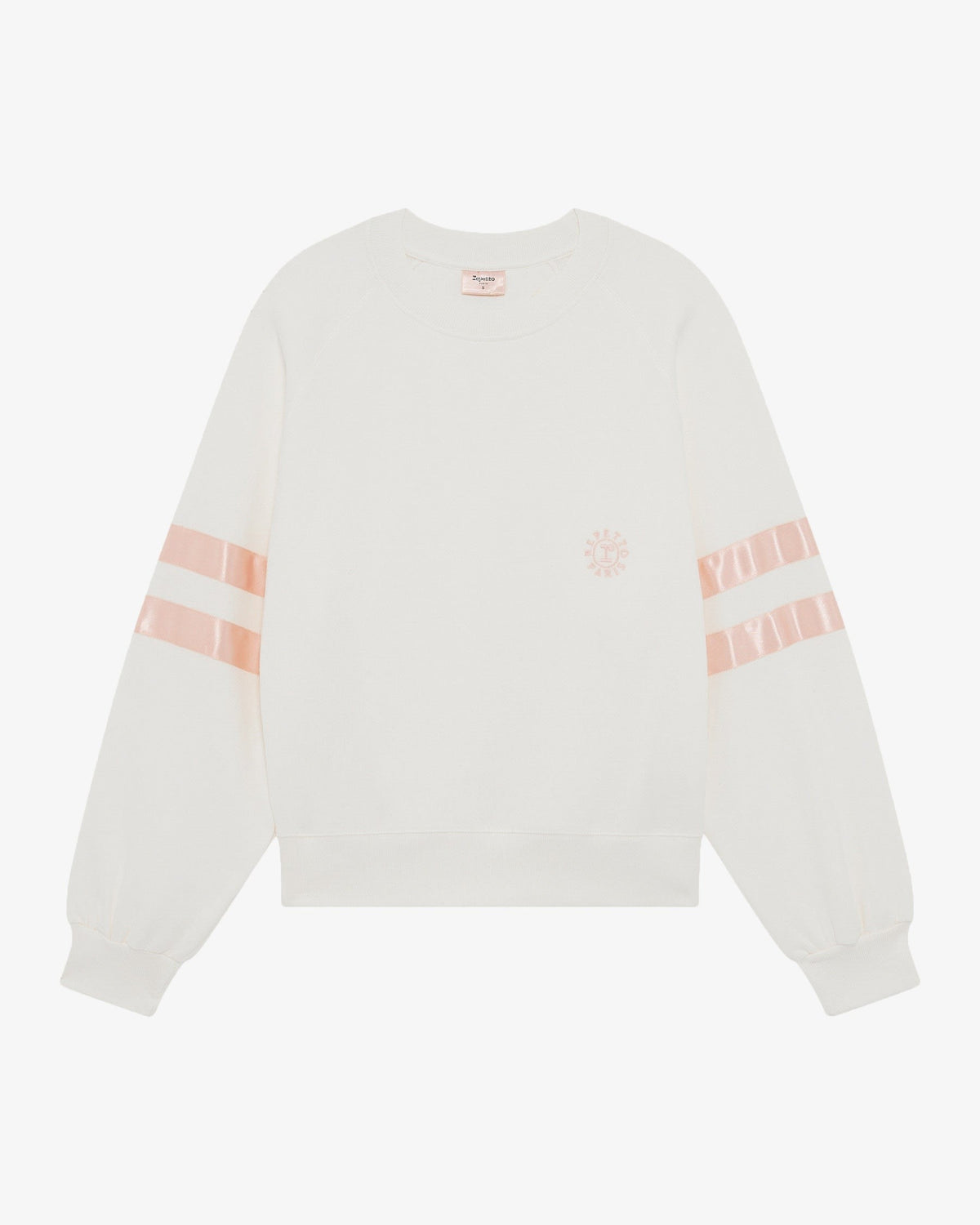 Sweat oversize Satin signature