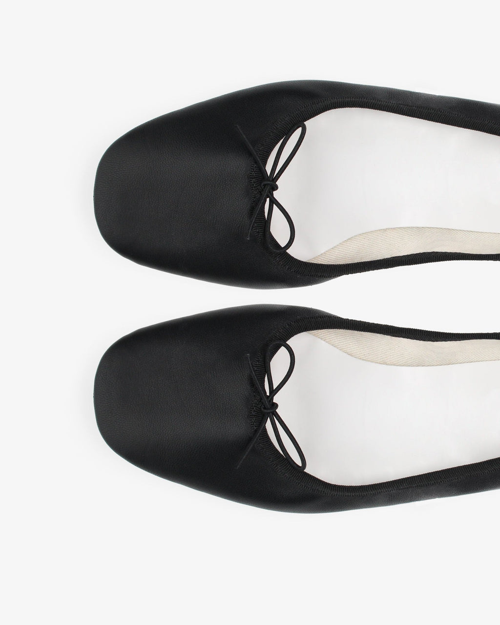 Ballerines Garance - bout carré - semelle gomme