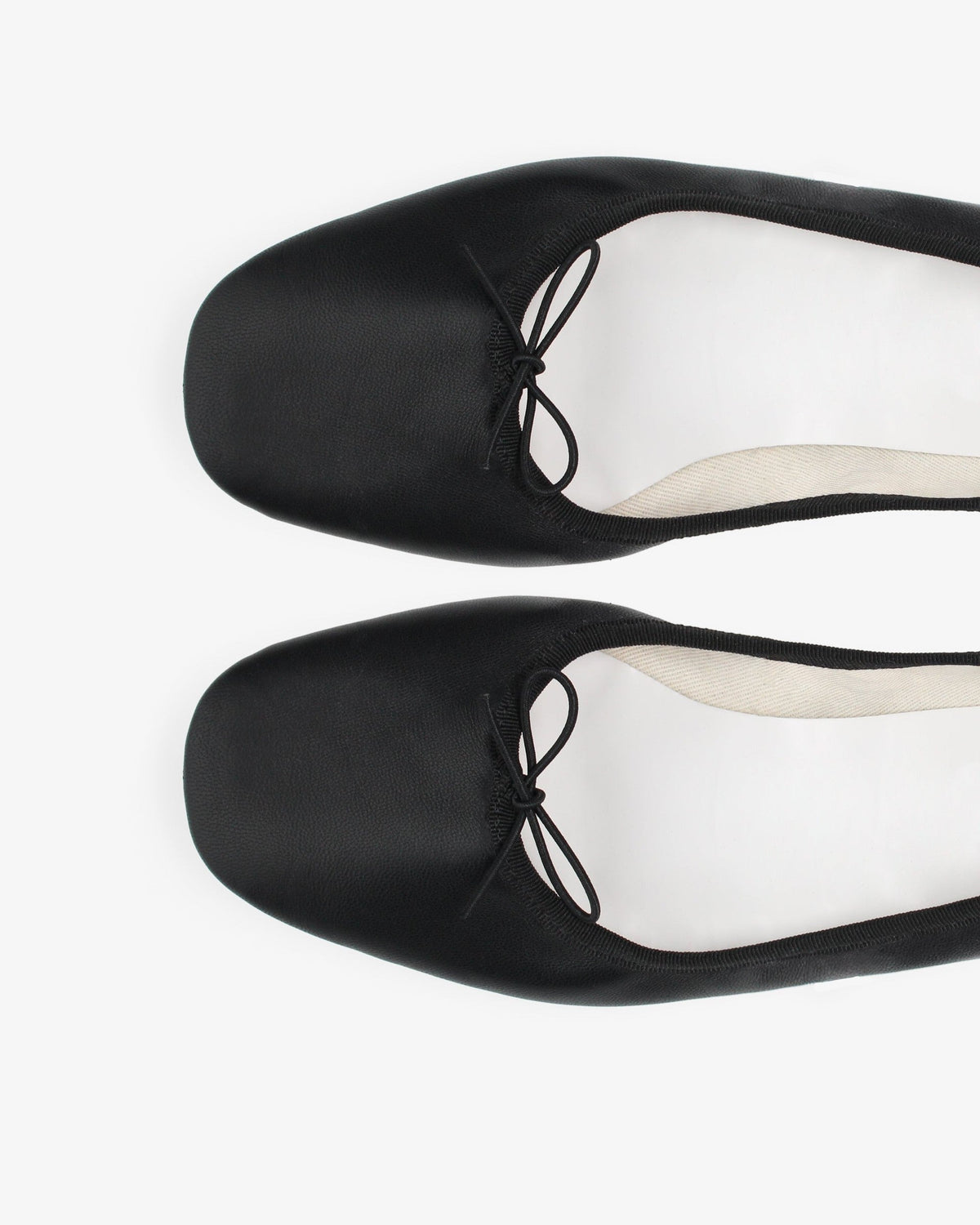 Ballerines Garance - bout carré - semelle gomme