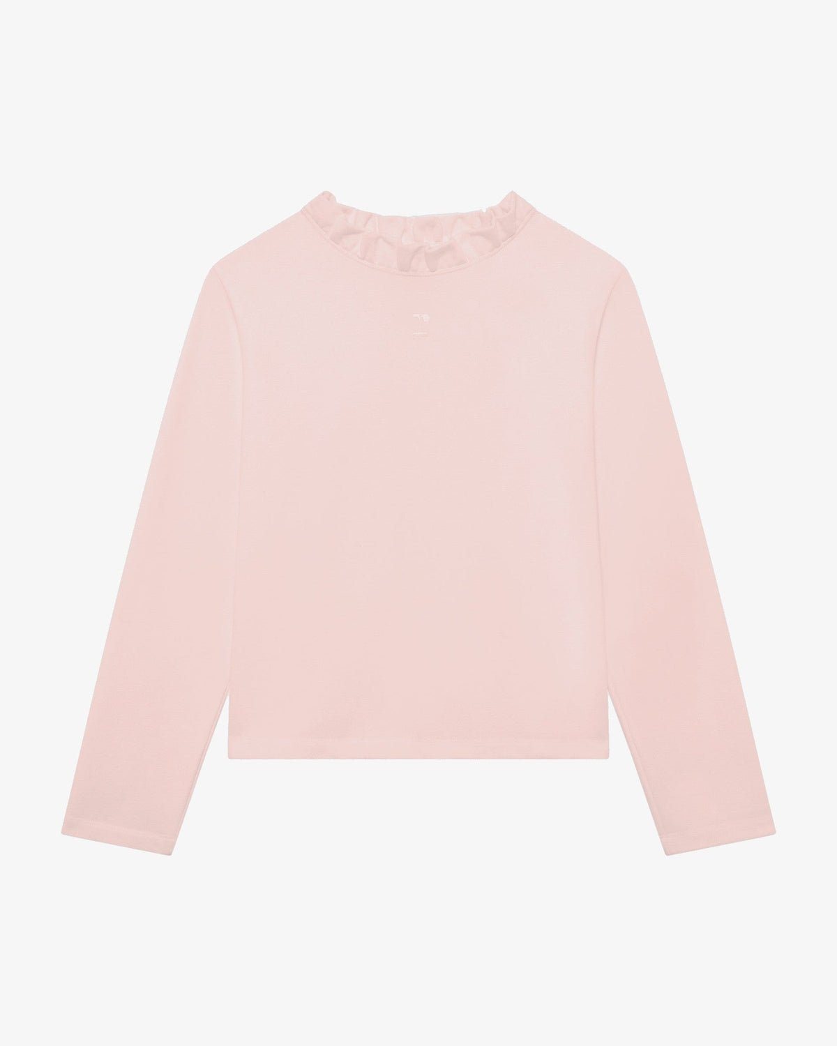 Sweatshirt col volanté