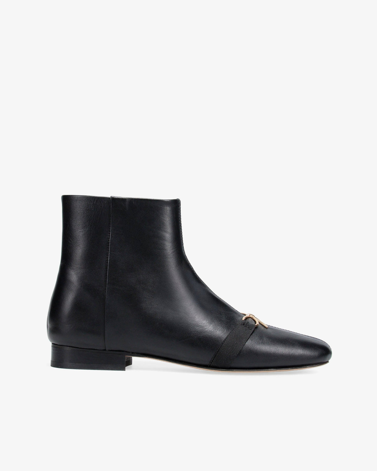Bottines Phoebe - nœud métal plate