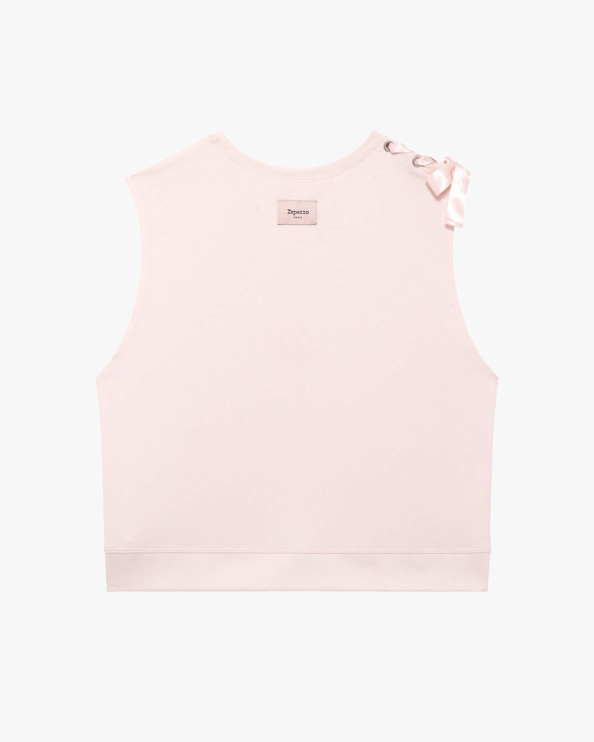 Top sans manche Satin signature