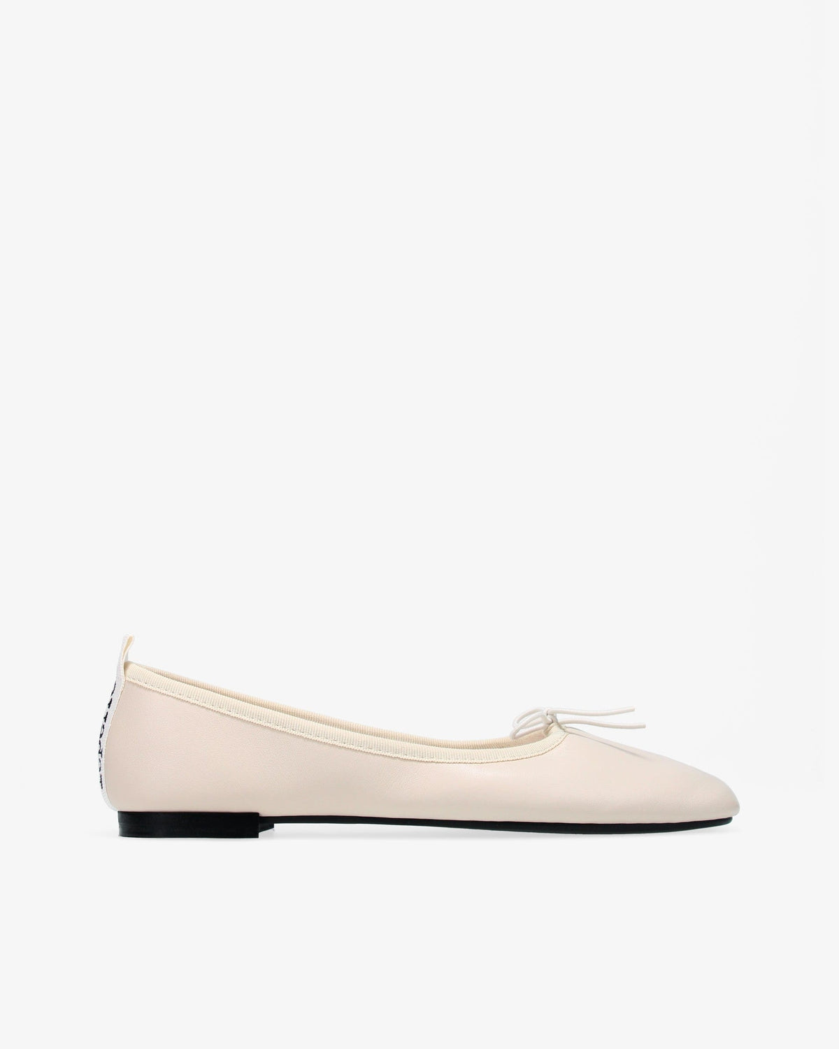 Ballerines Garance - bout carré - Semelle Gomme