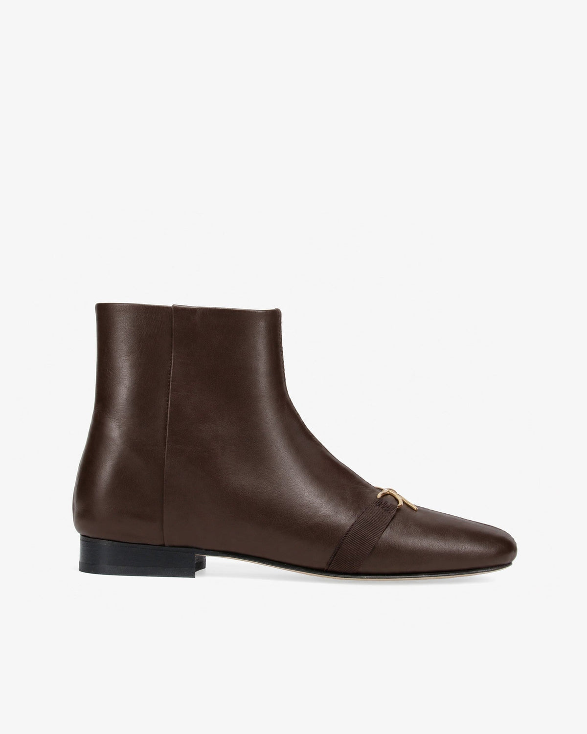 Bottines Phoebe - nœud métal plate